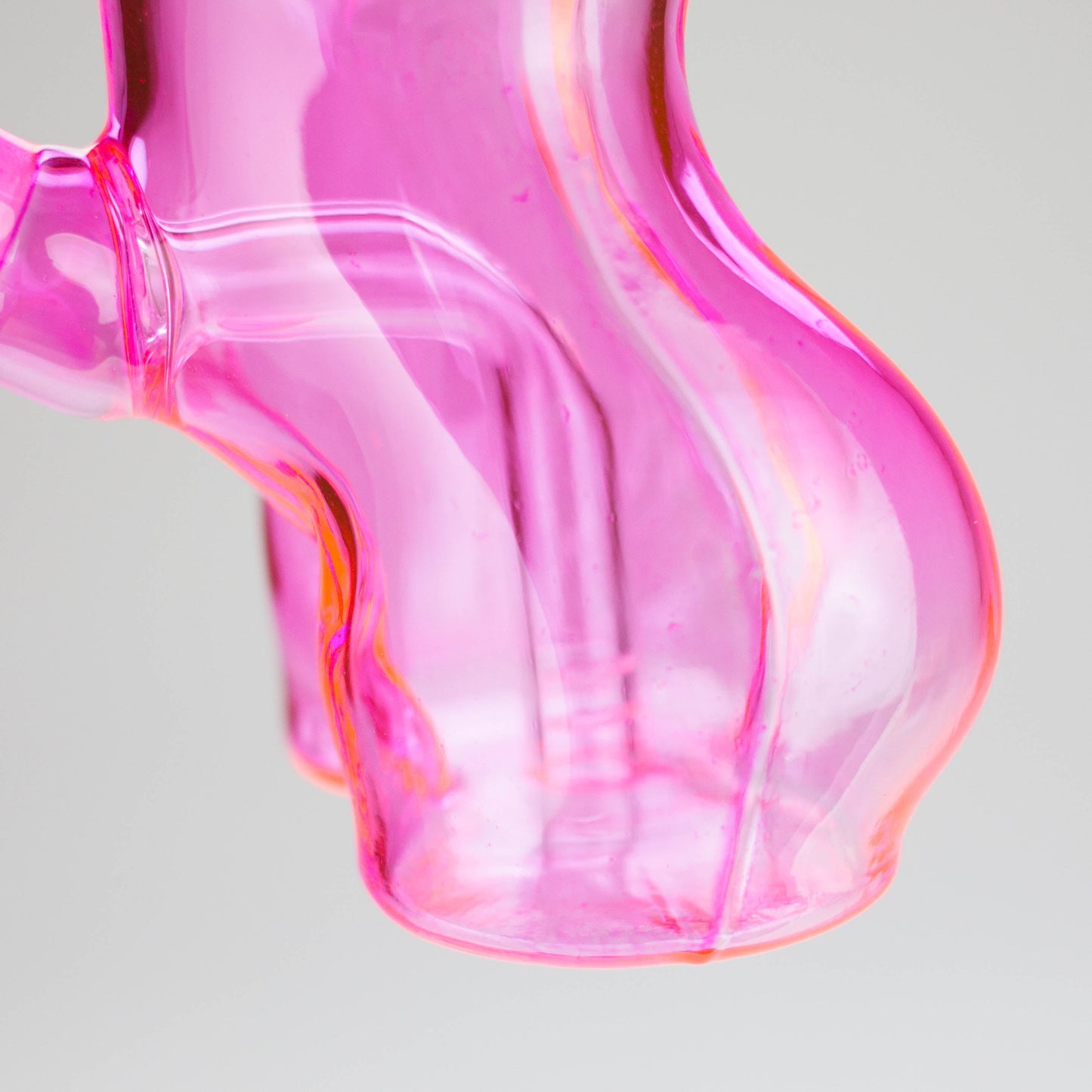 4″ Pink Lady Soft Glass Bong [TX218]