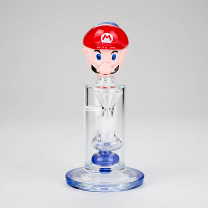 7″ Cartoon Character Glass Bong with water diffuser [C8020]