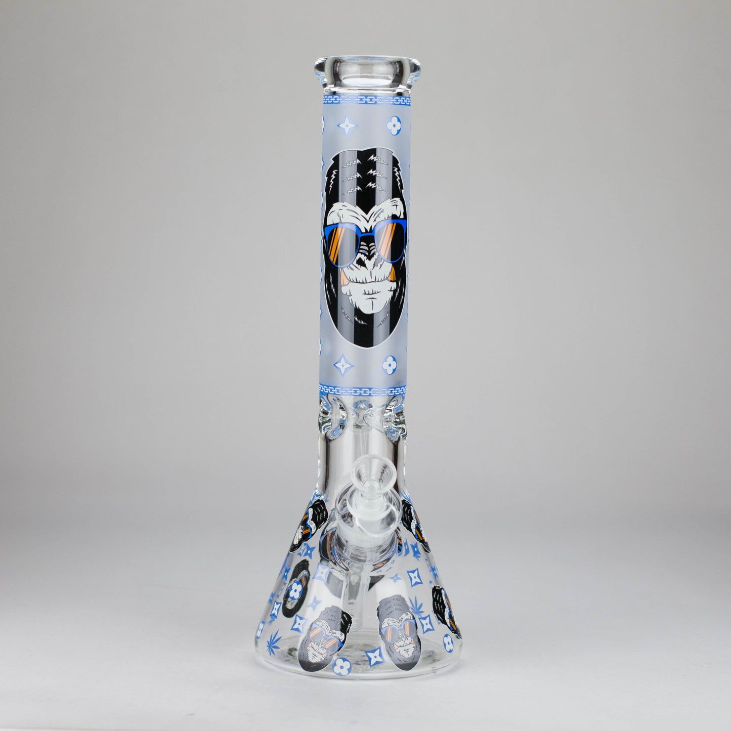 13″  7mm Glass Beaker Bong  [DCK-019]