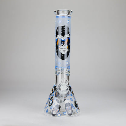 13″  7mm Glass Beaker Bong  [DCK-019]