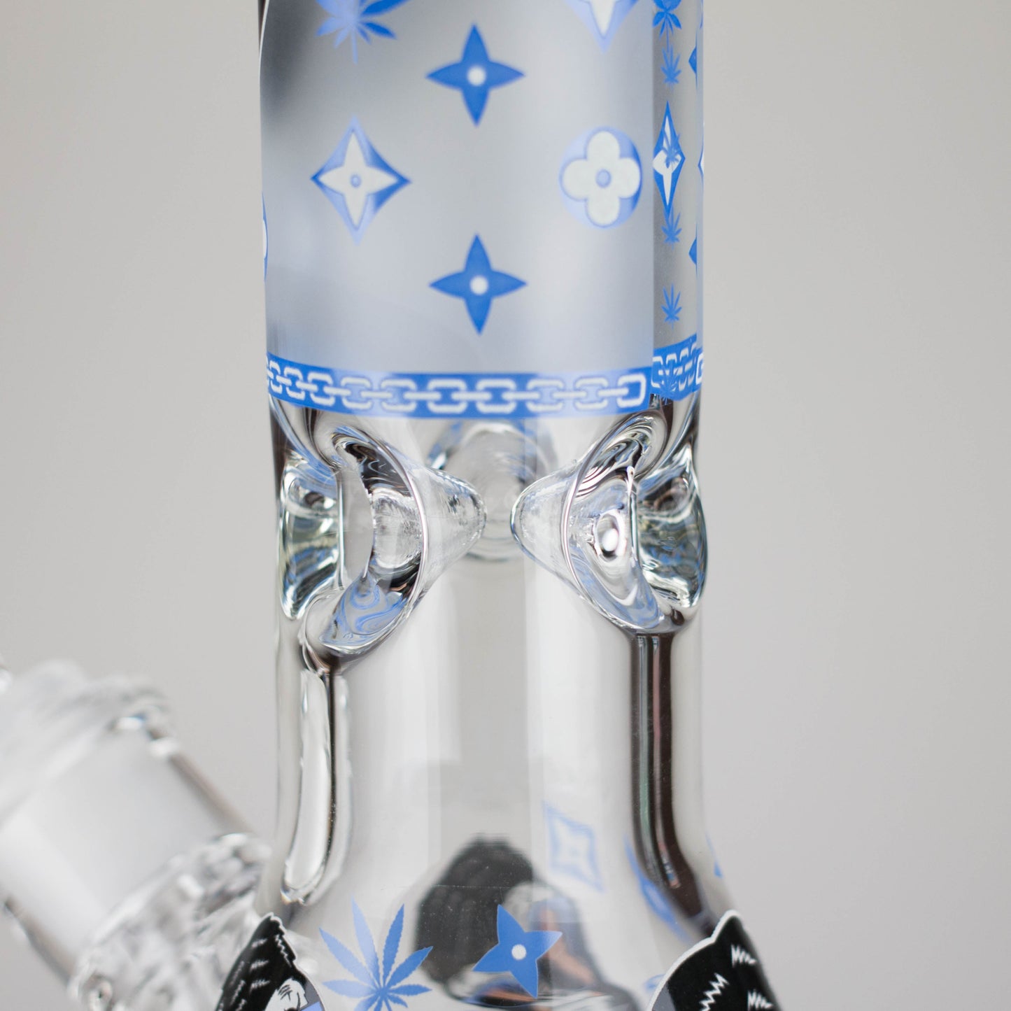 13″  7mm Glass Beaker Bong  [DCK-019]
