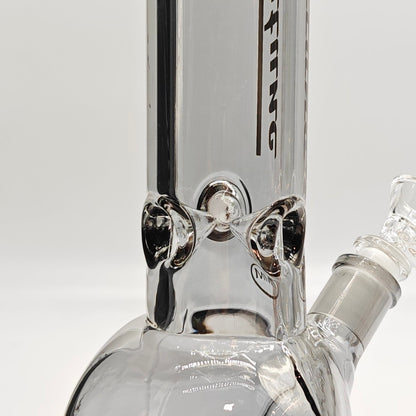 Fortune | Electroplated Skull 14" 7mm Glass Bong [SK144407E]
