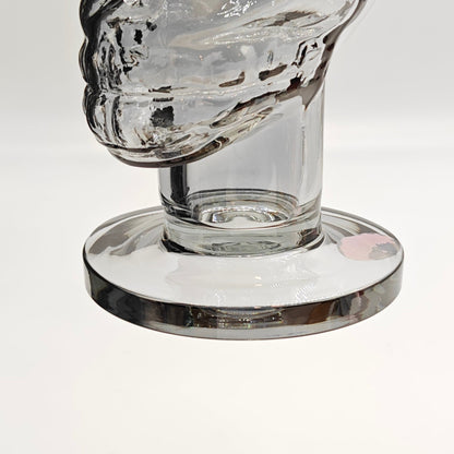 Fortune | Electroplated Skull 14" 7mm Glass Bong [SK144407E]
