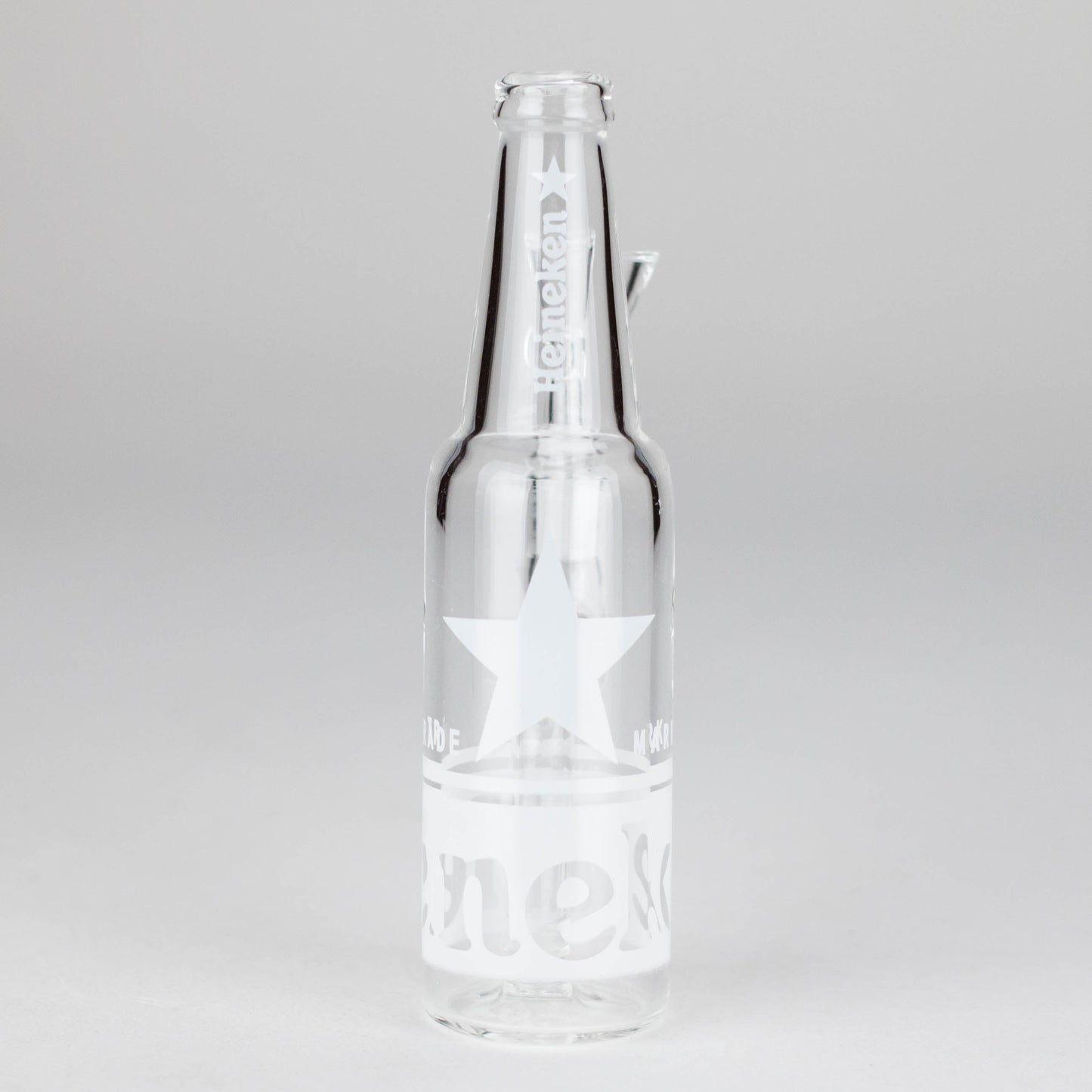 6″ Beer Bottle Design Glass Bong [WP4511S]