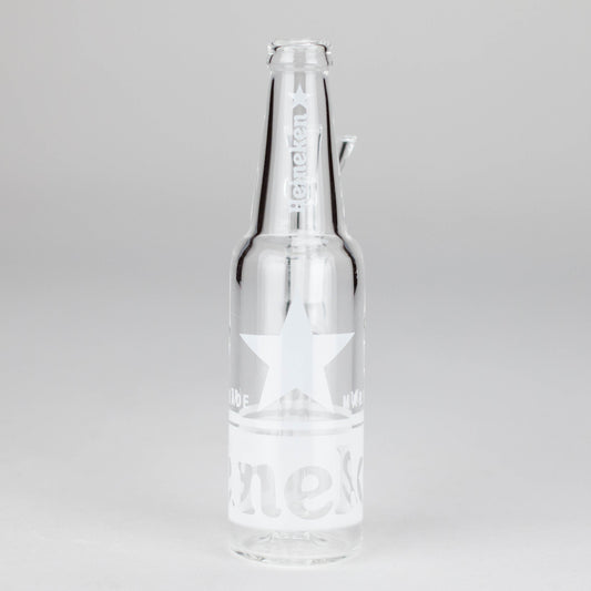 6″ Beer Bottle Design Glass Bong [WP4511S]