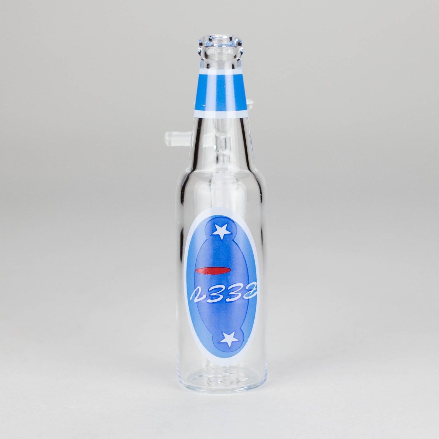 6″ Beer Bottle Design Glass Bong [WP4511S]