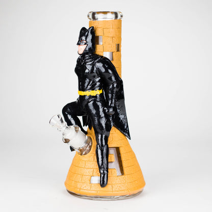 12" Bat Hero Tower Glass Bong – 9mm Thick Collectible Glass