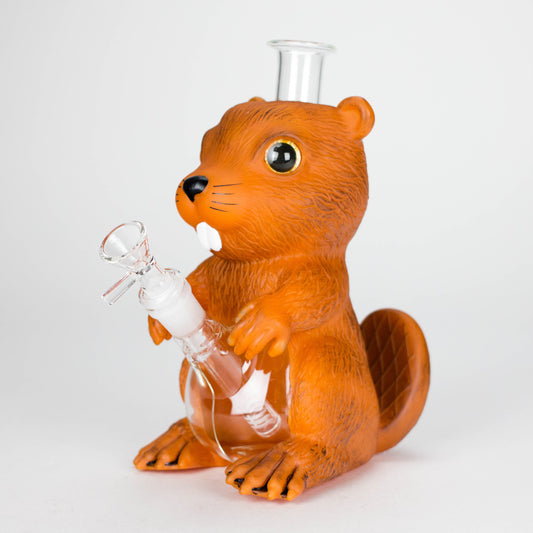 9'' Vinyl Beaver Buddy Water Pipe