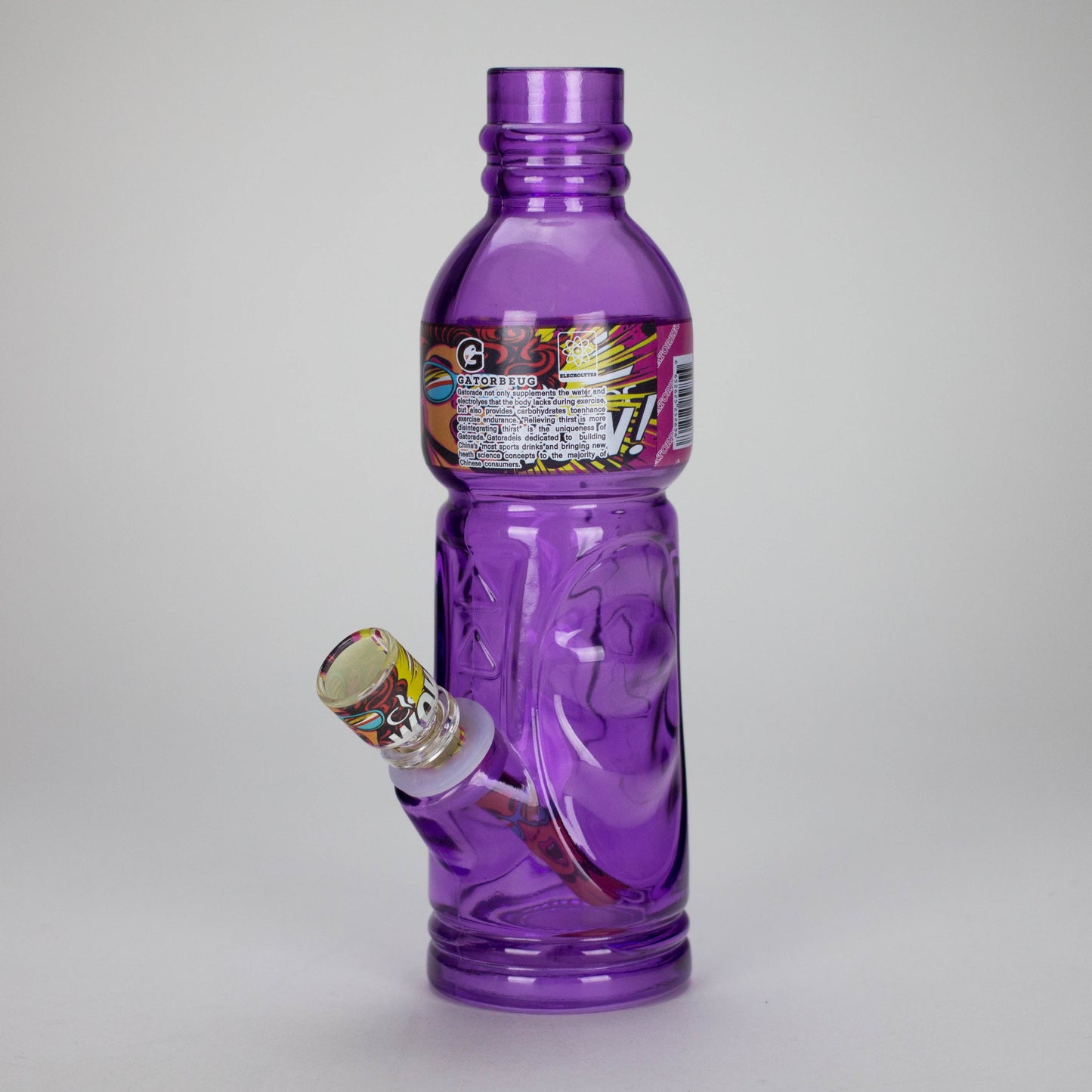 9.5" RM Sports bottle Glass Bong