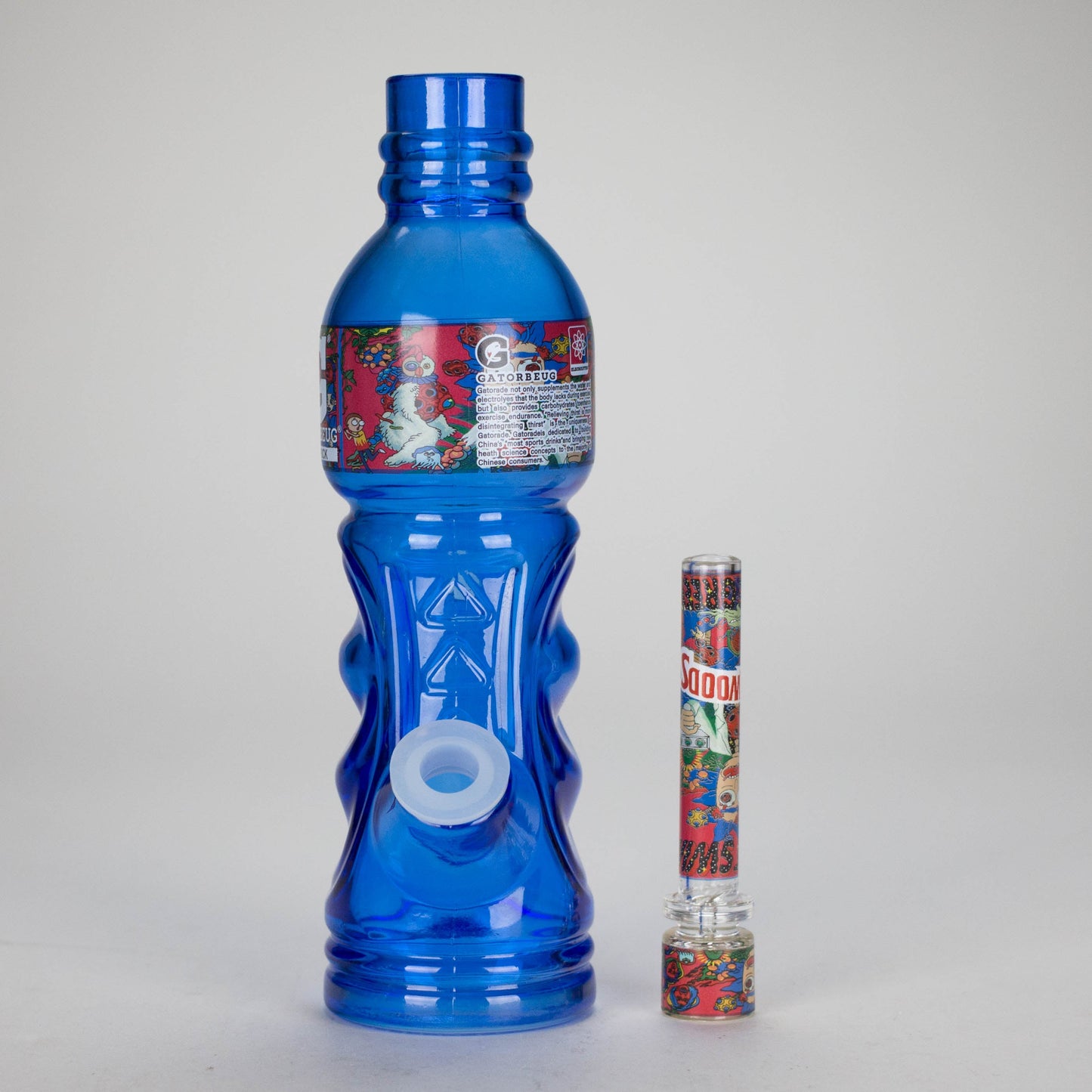 9.5" RM Sports bottle Glass Bong