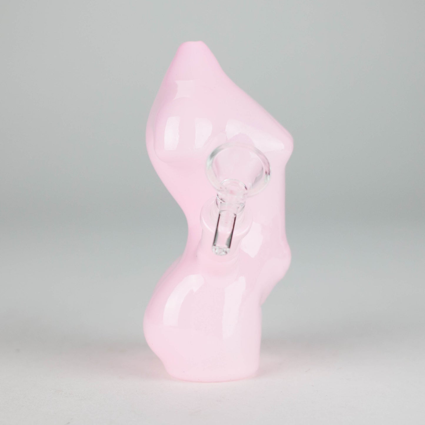 5.5" Curvy Glass Bong