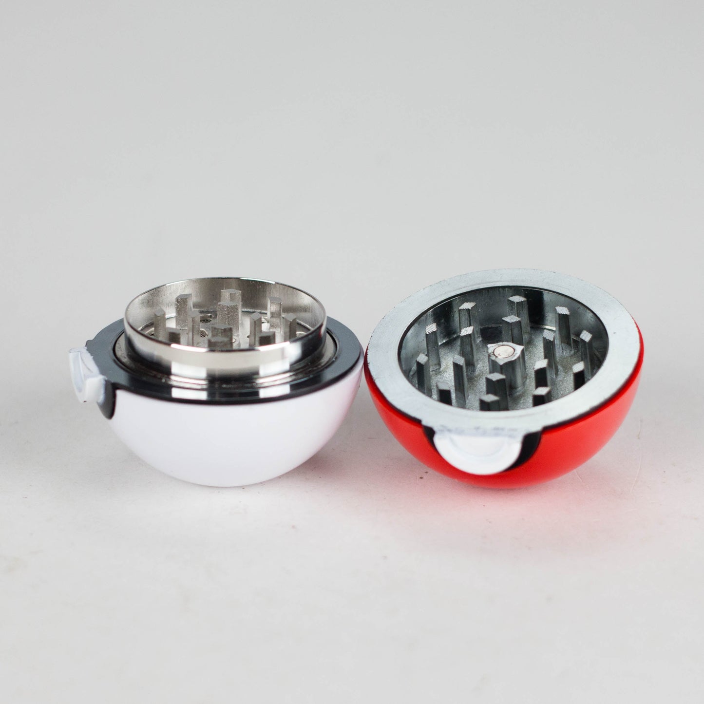 Character Grinder – 3-Part Herb and Tobacco Grinder | 53mm Red Ball Design