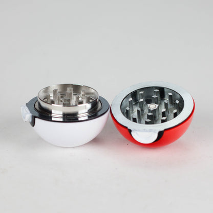 Character Grinder – 3-Part Herb and Tobacco Grinder | 53mm Red Ball Design