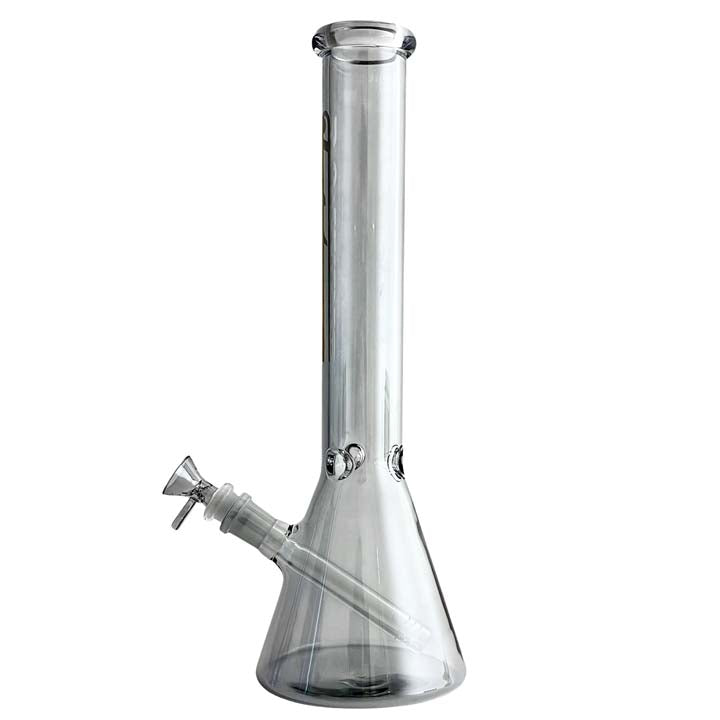 Fortune | 14"  4mm Electroplate Glass Bong- Assorted Colour