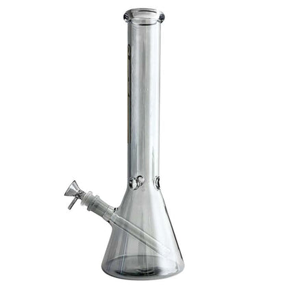 Fortune | 14"  4mm Electroplate Glass Bong- Assorted Colour