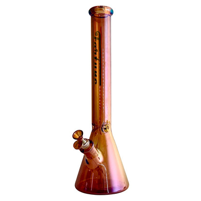Fortune | 18" 7mm Electroplate Glass Beaker Bong [185007NE]