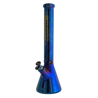Fortune | 18" 7mm Electroplate Glass Beaker Bong [185007NE]