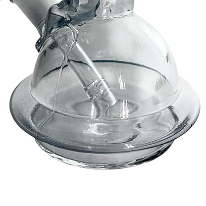 5" Alien Design Glass Bong – Compact & Stemless