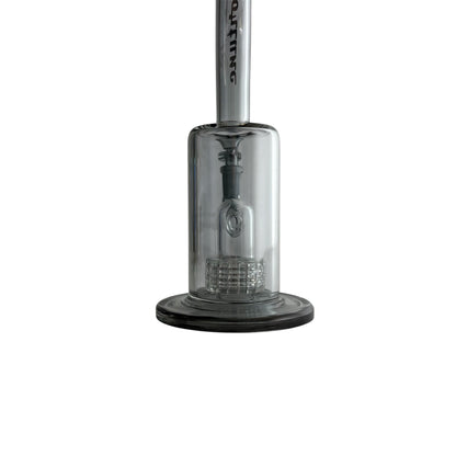 10" Electroplated With Perc Glass Bong