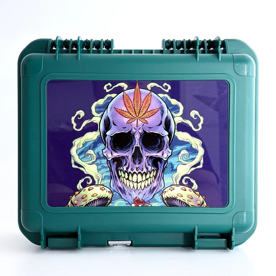 Electric Lamp Bong Set-Skull