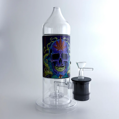 Electric Lamp Bong Set-Skull