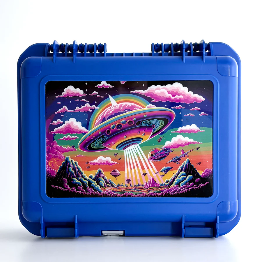 Electric Lamp Bong Set-UFO