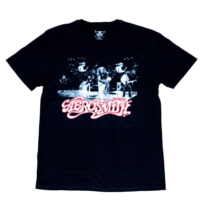 Aerosmith | “Graffiti Lpgo” Short Sleeve Unisex T-Shirt – Officially Licensed Rock Band Tee