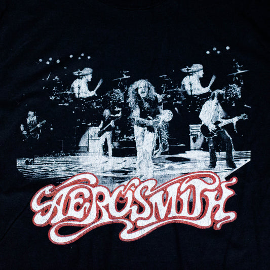 Aerosmith | “Graffiti Lpgo” Short Sleeve Unisex T-Shirt – Officially Licensed Rock Band Tee