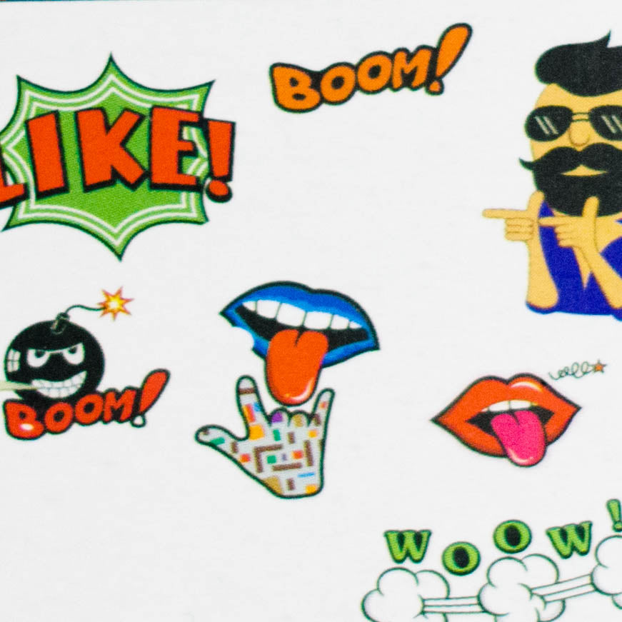 Haze | 9″ Zong Glass Bong with Color Lip – Purple (Mini-W)