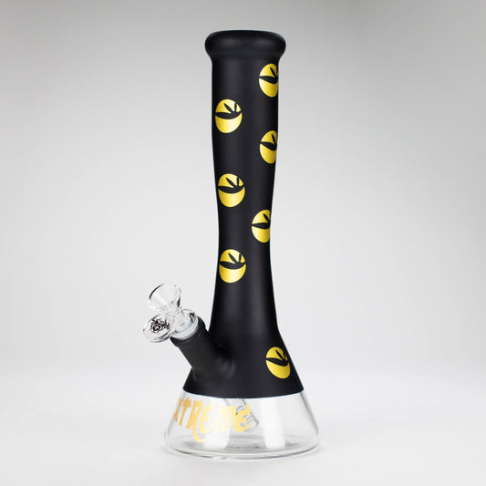 Xtreme | 13″ 7mm Vase Shape Beaker Bong with Window – (XTR-1009)