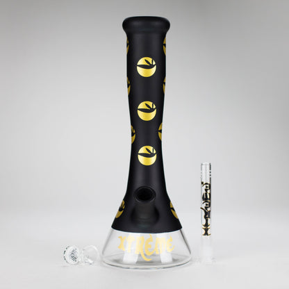 Xtreme | 13″ 7mm Vase Shape Beaker Bong with Window – (XTR-1009)
