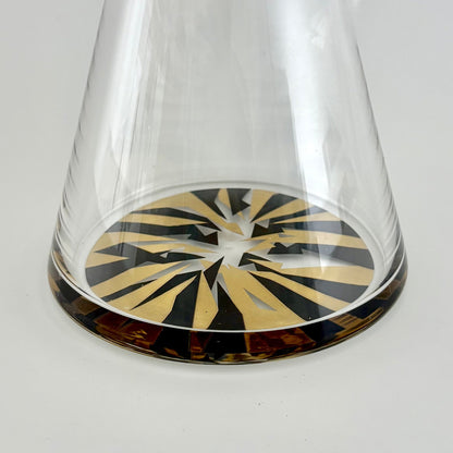 Wellcann | 17" Thickened Base Chrome Beaker Glass Bong