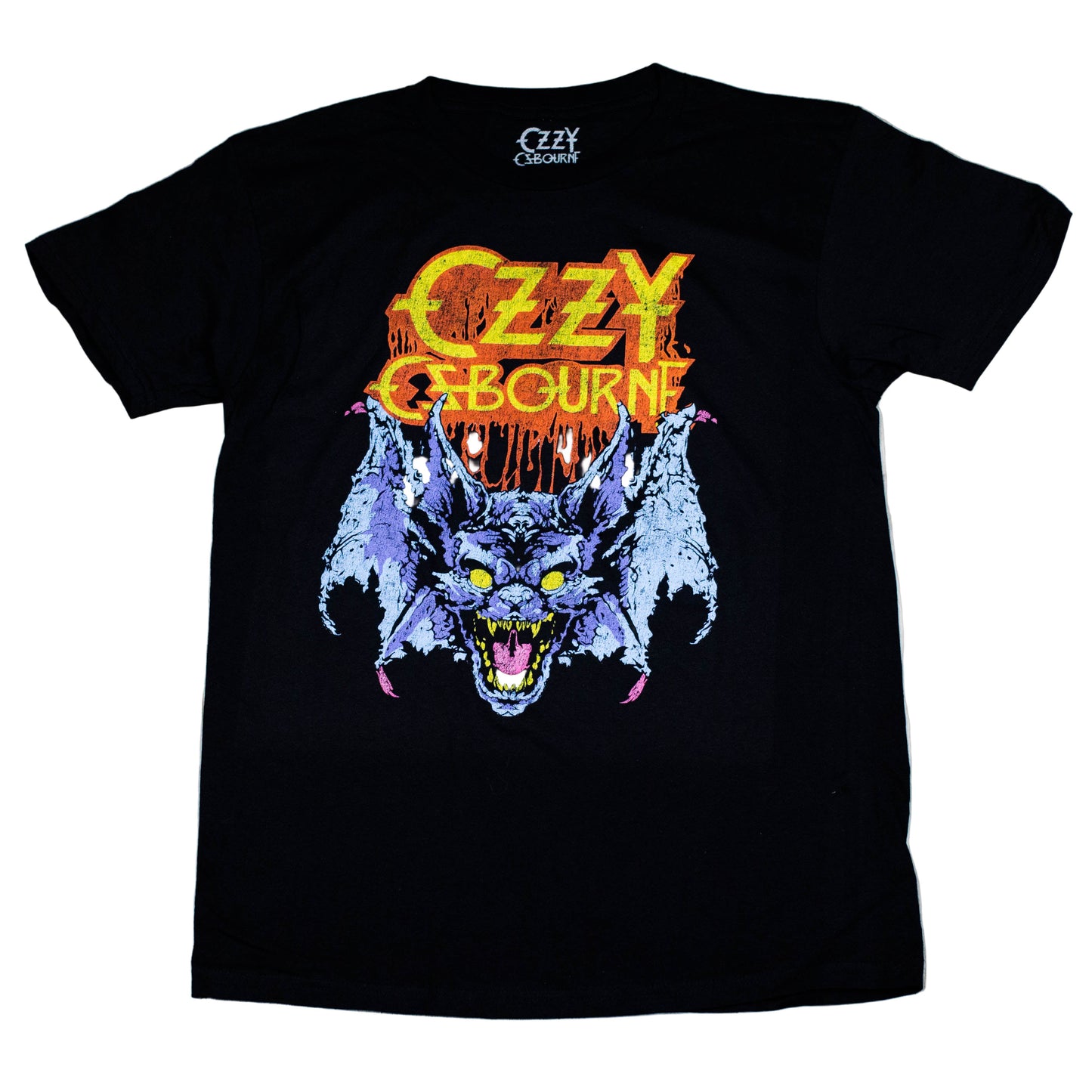 Ozzy Osbourne | “Bat Eyes” Short Sleeve Unisex Black T-Shirt – Officially Licensed Rock Band Tee