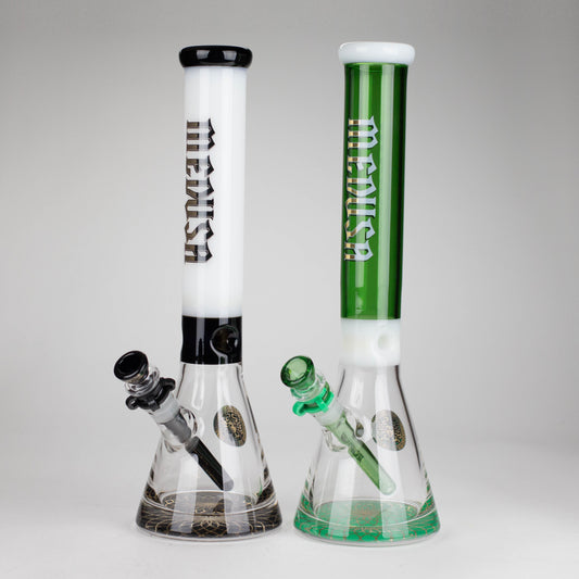 Medusa | 16" 7mm Glass Beaker Bong – Premium Thick Glass
