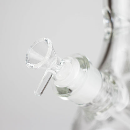 14" Glow-in-the-Dark Egyptian Design Beaker Bong – 7mm Thick