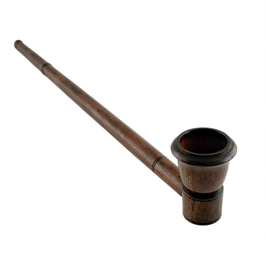 12" Wooden Pipe - Classic Long-Style Design