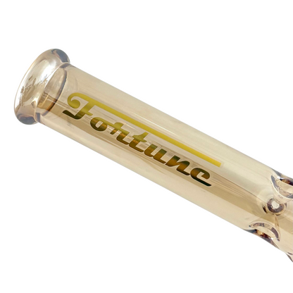 10" Geometric Hexagon Electroplated Glass Bong