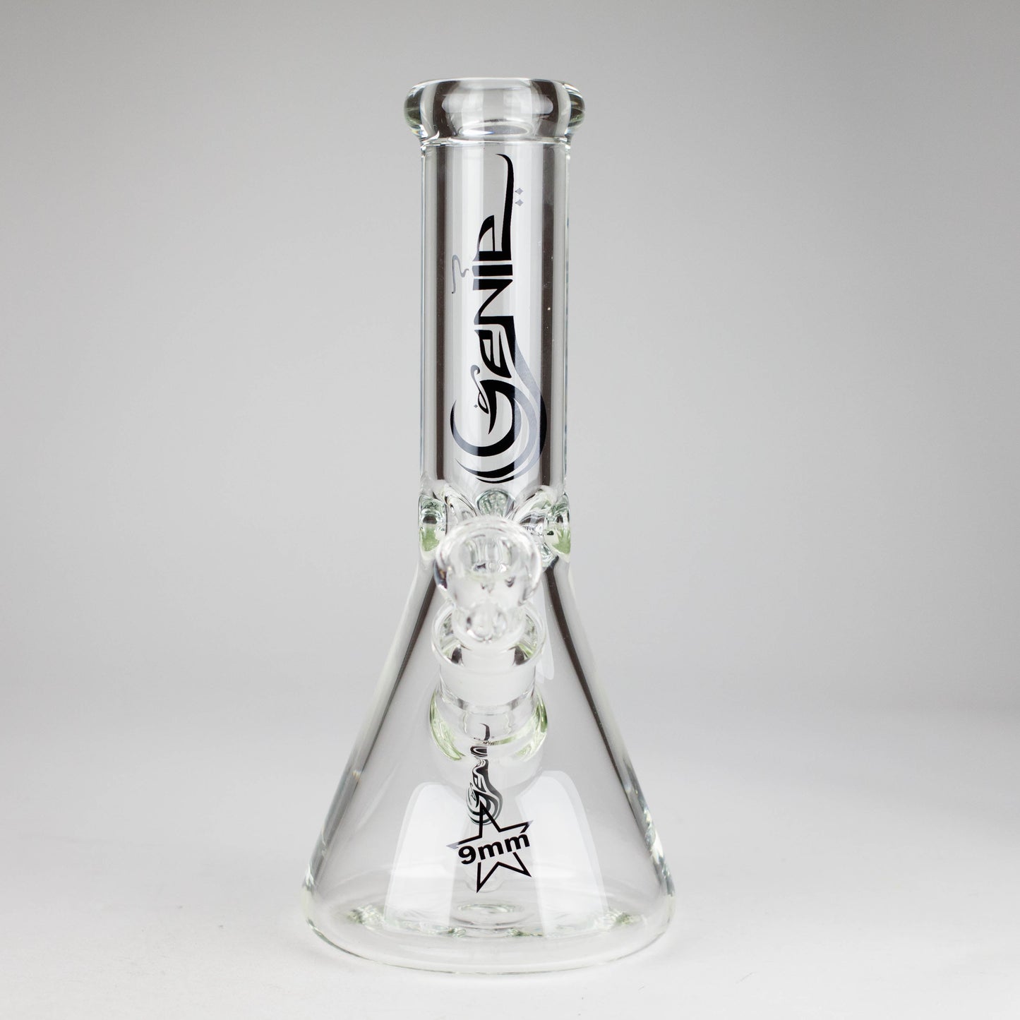 Genie | 12" 9mm Glass Beaker Bong [GL15]