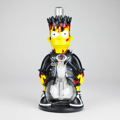 11.5" Spiky Rebel water pipe