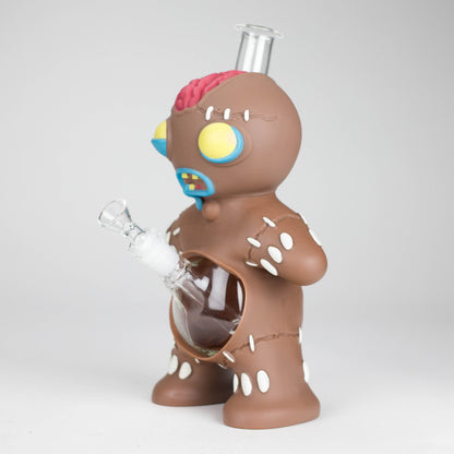 11.5" Vinyl gingerbread man water pipe