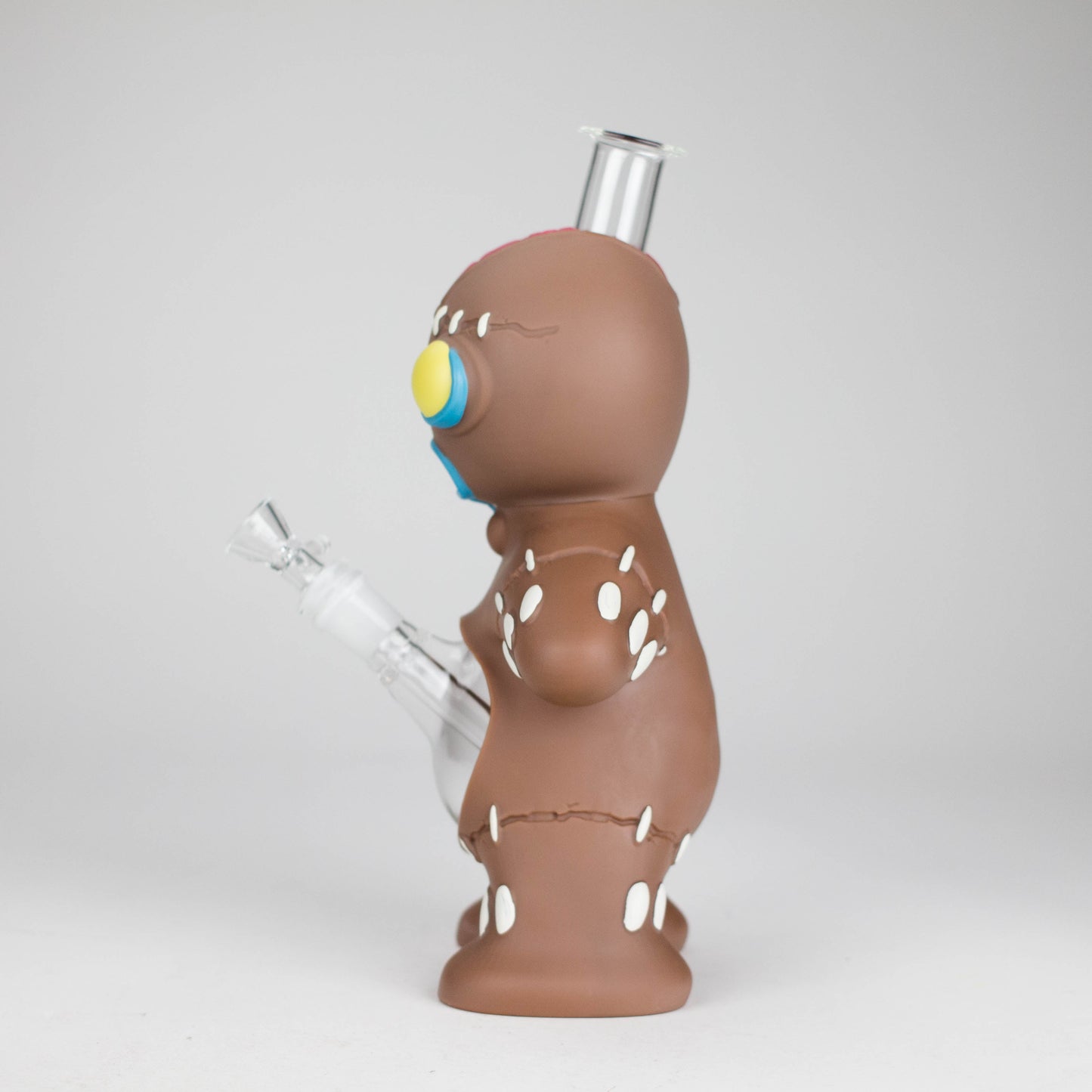 11.5" Vinyl gingerbread man water pipe
