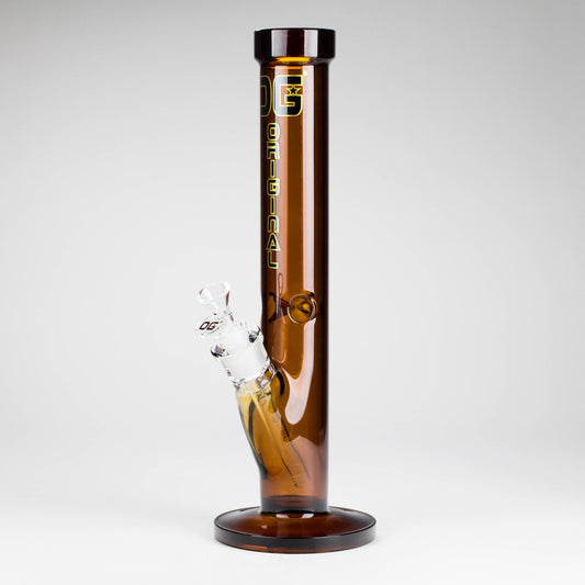 OG Original | 14" Full Colour Straight Tube Glass Water Bong [OG 391]