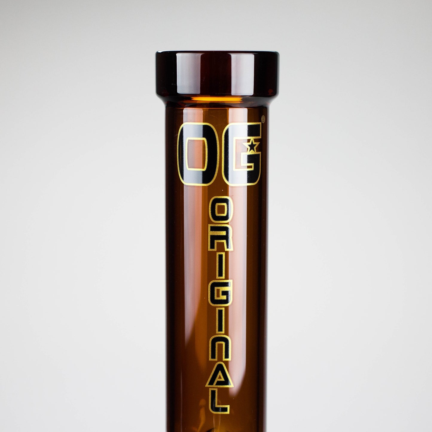 OG Original | 14" Full Colour Straight Tube Glass Water Bong [OG 391]