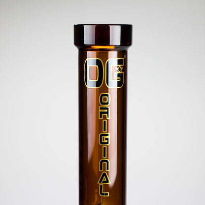 OG Original | 14" Full Colour Straight Tube Glass Water Bong [OG 391]