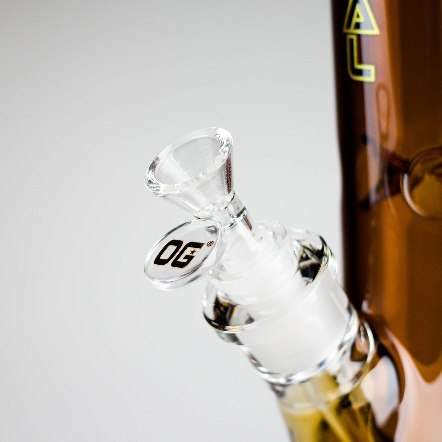OG Original | 14" Full Colour Straight Tube Glass Water Bong [OG 391]