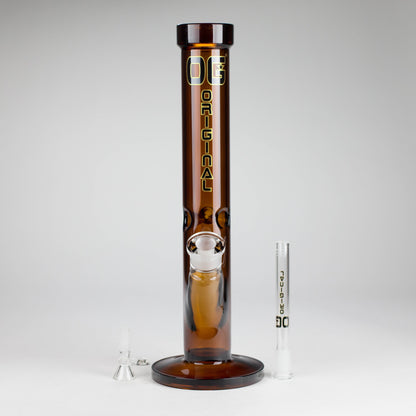OG Original | 14" Full Colour Straight Tube Glass Water Bong [OG 391]