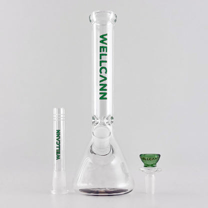 Wellcann | 10" 5mm Beaker Accent Glass Bong