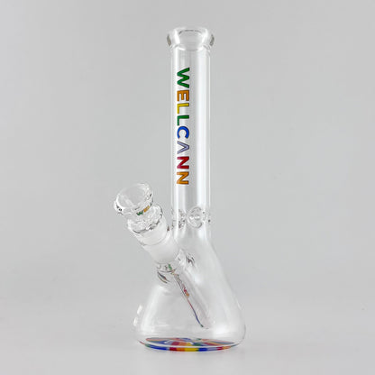 Wellcann | 10" 5mm Beaker Accent Glass Bong
