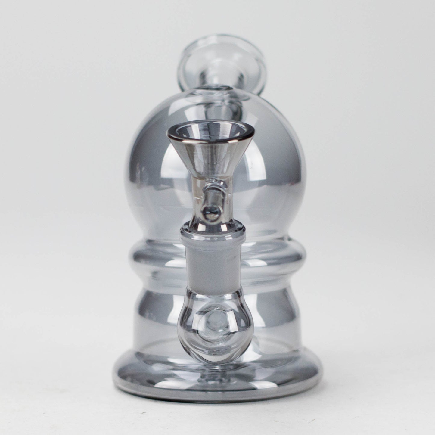 5" Solid Color Electroplate Glass Bong