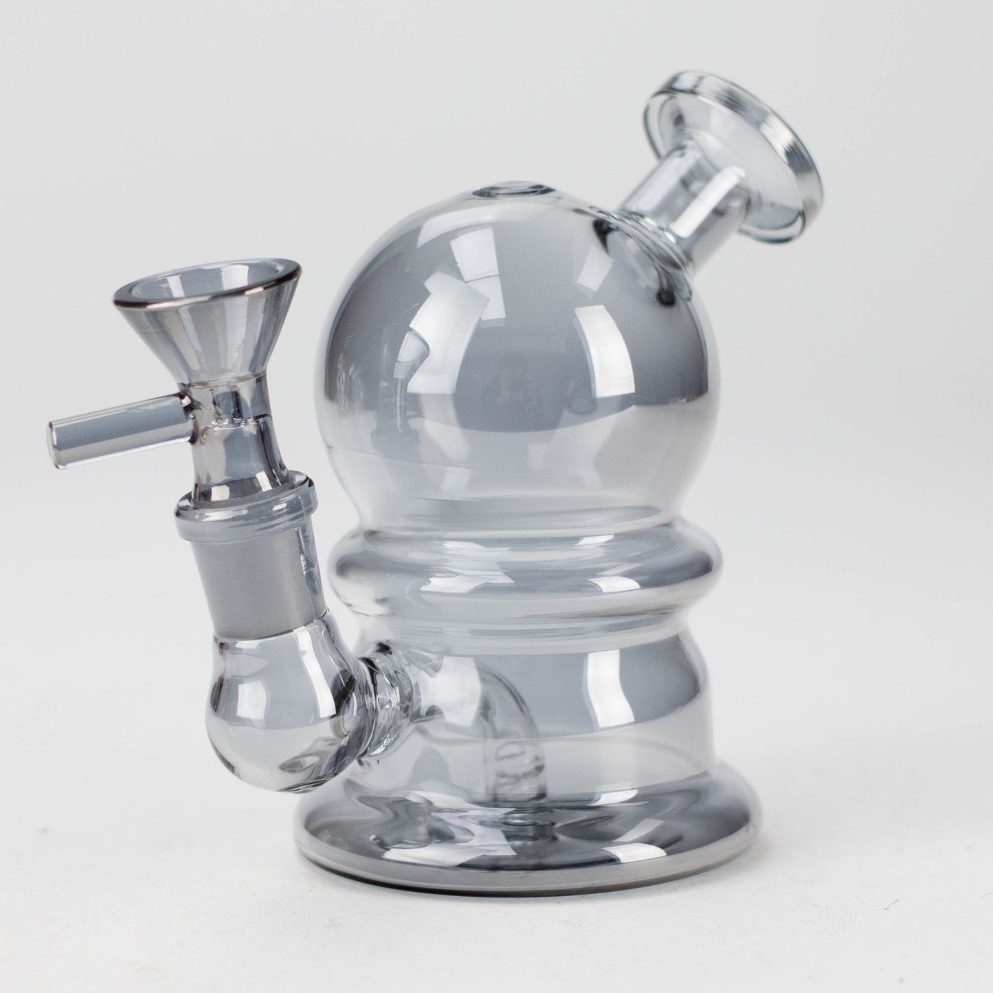 5" Solid Color Electroplate Glass Bong